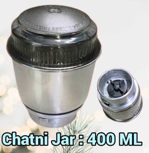 BAJAJ Chutney Jar(Heavy) For Richards/Orient/Usha/Crompton/Life Long" Mixer Jar Lid