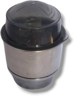 Trishav Chutney Jar for Mixer Grinder Stainless Steel Mixer Chutney Jar with Lid 250ml Mixer Jar Lid