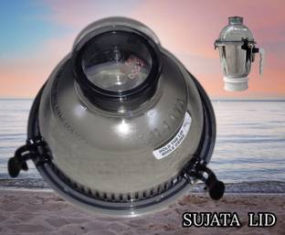 SUJATA Mixer-grinder Jar DOME/Wet Lid (Polycarbonate, Clear) (1.5Liter Jar Lid) ORG. Mixer Jar Lid