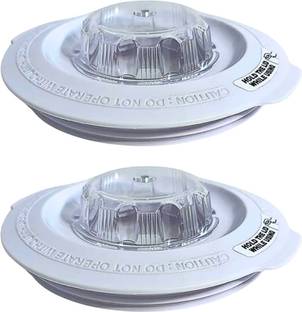 Happy E Sujata suitable Jar Lid/Cover - (1000ML/1500ML) (Pack of 2) Mixer Juicer Jar Lid Mixer Jar Lid