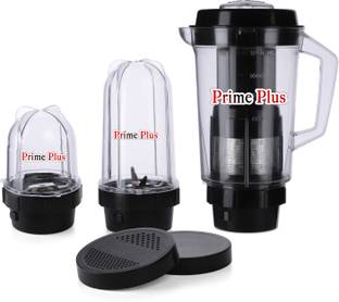 PRIME PLUS Bullet jar juicer jar combo for mixer grinder universal . Mixer Juicer Jar