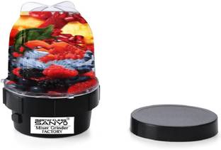 Masterclass Sanyo Bullet Jar for Mixer Grinder Small Set of 1 (350 ML) ABS Transparent JarN97 Mixer Juicer Jar
