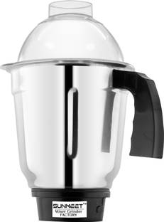 Sunmeet Liquid jar for Mixer Grinder Stainless Steel Mixer LIQUID Jar with Handle MGF33 Mixer Juicer Jar