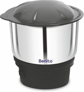 Benito ECO Chutney Heavy Quality SS Jar | Compatibility with all Mixer Juicer Jar