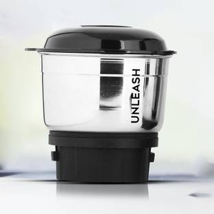 unleash Stainless Steel 400 ml Small Mixer Grinder Juicer Chutney Jar For Chutney Mixer Juicer Jar