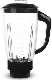Gemini Milkshake blending Jar ABS Plastic, 1500 ML Black Mixer Juicer Jar