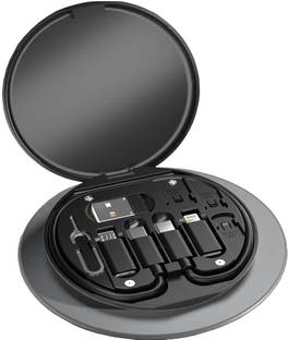BASS BLING Type C 5 A 0 m copper Buy Now USB Adapter Kit Cable Card Storage Box, Multi-Type Charging Convertor USB C to Lightning Type C Micro Adapter Data Transfer Contains Card Slot for Traveling, Use as Phone Holder