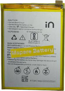 Mspare Mobile Battery For  Micromax Note 1 E7746 I Model ACBPN50M06 { 5000mAh }
