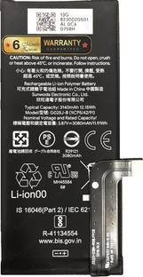 Zewon Mobile Battery For  Google Pixel 4A 4G G025N 3140mAh Battery 6 Months Warranty*
