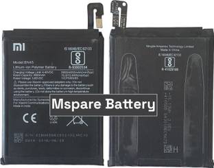 Mspare Mobile Battery For  Xiaomi Redmi Note 5 Pro | Model BN45 {4000mAH}