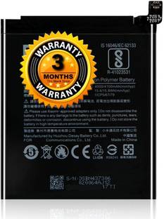 Facelift Mobile Battery For  Redmi Note 4 (2016100) Battery Original With 3 Months Warranty