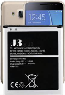 FEkart Mobile Battery For  Compatible Samsung Galaxy J3/J320F 2600mAh Full Backup