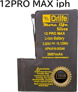 orlife Mobile Battery For  iPhone 12 Pro Max Mobile battery