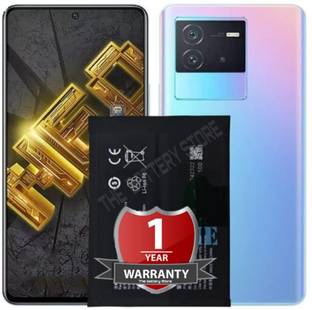 THE BATTERY STORE Mobile Battery For  Vivo Battery for VIVO iQOO neo 6 with 1 Year Warranty