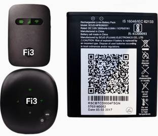 Wokia-Electronics Company Mobile Battery For  JIO FI 3 JMR 540, Fi 3, JMR 541 SCUD-MFB260001