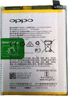 LIFON Mobile Battery For  OPPO A1K (BLP711) - 4000mAh