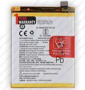 Heist Original Mobile Battery For  Oneplus 6T/, 7 / 1+7 GM1901, GM1900, GM1905, GM1903 - 3700mAh with 1 Year Warranty*