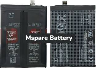 Mspare Mobile Battery For  Oneplus Nord 2 5G | Model BLP861 {4500mAH}