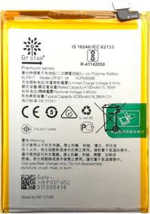 MRMT STAR Mobile Battery For  Oppo A16K / Oppo A15s / Oppo A16e / Oppo A15 , BLP817