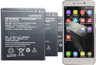 Mstore Mobile Battery For  Lenovo BL-259 Compatible for Lenovo Vibe K5 K5 Plus K5+ A6020 A40 -{2750mAh}