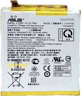 RAPPER Mobile Battery For  Asus Zenfone 5Z ZE620KL C11P1708 (3300mAH)