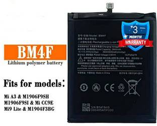 THE BATTERY STORE Mobile Battery For  Xiaomi Mi A3 Orginal BM4F Battery with 3 Month Warranty