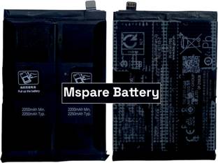 Mspare Mobile Battery For  Oppo Reno 6 Pro |Model BLP855 {2250mAH}