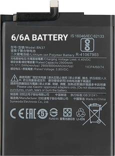 AEHUB Mobile Battery For  Xiaomi Mi Redmi 6 / 6A BN37 3000mAh