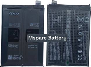 Mspare Mobile Battery For  Oppo Reno 5 Pro | Model BLP823 {2175mAH}