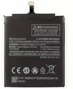 imbi Mobile Battery For  BN34 BN34 REDMI 5A / Mi-5A