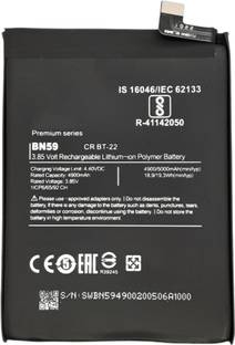 Full Mah Mobile Battery For  Xiaomi Redmi Note 10 , Redme Note 10S BN59