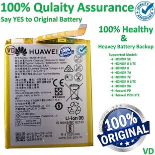 Honor Mobile Battery For  Huawei /Honor 9 Lite / 9N Battery / 8/ 7A /7C Battery/5C/ P20 LITE / P9-3000 MAH battery