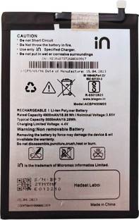 LIFON Mobile Battery For  Micromax ACBPN50M08 in 2B(5000 mAh) 1 Year Warranty