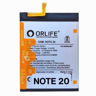 orlife Mobile Battery For  Samsung NOTE 20 | Note 20 LTE/5G | (1 Year Replacement Warranty)