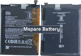 Mspare Mobile Battery For  Xiaomi Redmi Note 7 Pro | Model BN4A {4000mAH}