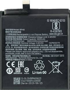 Zewon Mobile Battery For  Xiaomi Redmi K20 Pro Ml 9T Pro Battery 6 Months Warranty*