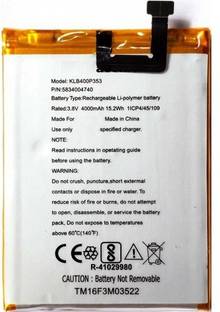 GIFFEN Mobile Battery For  Panasonic Eluga A2 ( KLB400P353 ) - High Backup Guranteed
