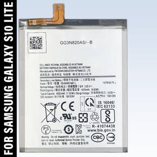 Safa Mobile Battery For  Samsung Galaxy S10 Lite - 4500MAh