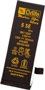 orlife Mobile Battery For  iPhone SE A1662 A1723 A1724 (1 Year Replacement warrenty)