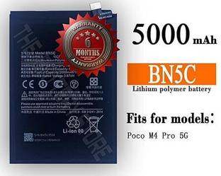 THE BATTERY STORE Mobile Battery For  Xiaomi Original BN5C Battery for Xiaomi Poco M4 Pro with 6 Month Warranty