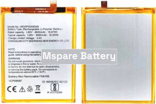 Mspare Mobile Battery For  Pansonic Eluga A4 | Model WSDP5000EM5 {5000mAH}