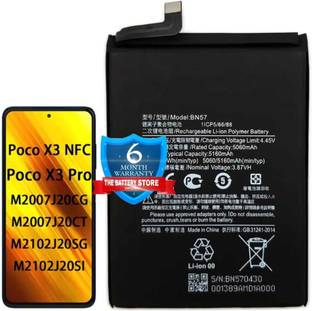THE BATTERY STORE Mobile Battery For  REDMI for Xiaomi Poco X3 Battery WITH 6 MONTH WARRENTY