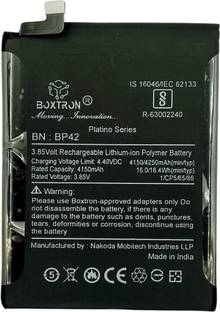 Boxtron Mobile Battery For  original Xiaomi Mi 11 Lite 5G BP42 4250mAh Li-polymer Battery 3.85V 180 days Replacement Warranty