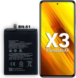BKN Mobile Battery For  XIAOMI / REDMI / POCO Original Xiaomi Poco X3 Battery BN61 - 6000mAh