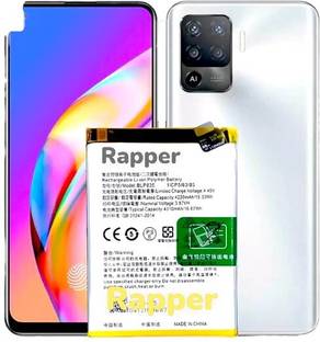 RAPPER Mobile Battery For  Oppo Reno 5F/Reno 5 Lite/A94 4G/F19 Pro BLP835 (4310mAH)