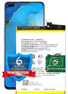 द बैटरी स्टोर  मोबाइल बैटरी ओप्पो रेनो 3 / A91 / F15 BLP765 Original Battery with 3 Month Warranty and High Capacity Battery Backup  के लिए