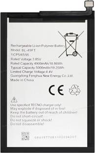 Safa Mobile Battery For  TECNO SPARK 8 / SPARK 8T - 5000mAh