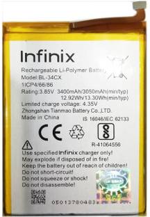 Infinix Mobile Battery For  BL 34CX Infinix Smart 3 Plus