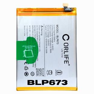 orlife Mobile Battery For  Oppo A3s, A5, A5s, A7, A31, 2 ,C1 | BLP673 ( 1Year replacemant warranty )