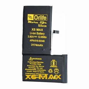 orlife Mobile Battery For  iPhone XS MAX ( 1 Year Replacement Warranty )